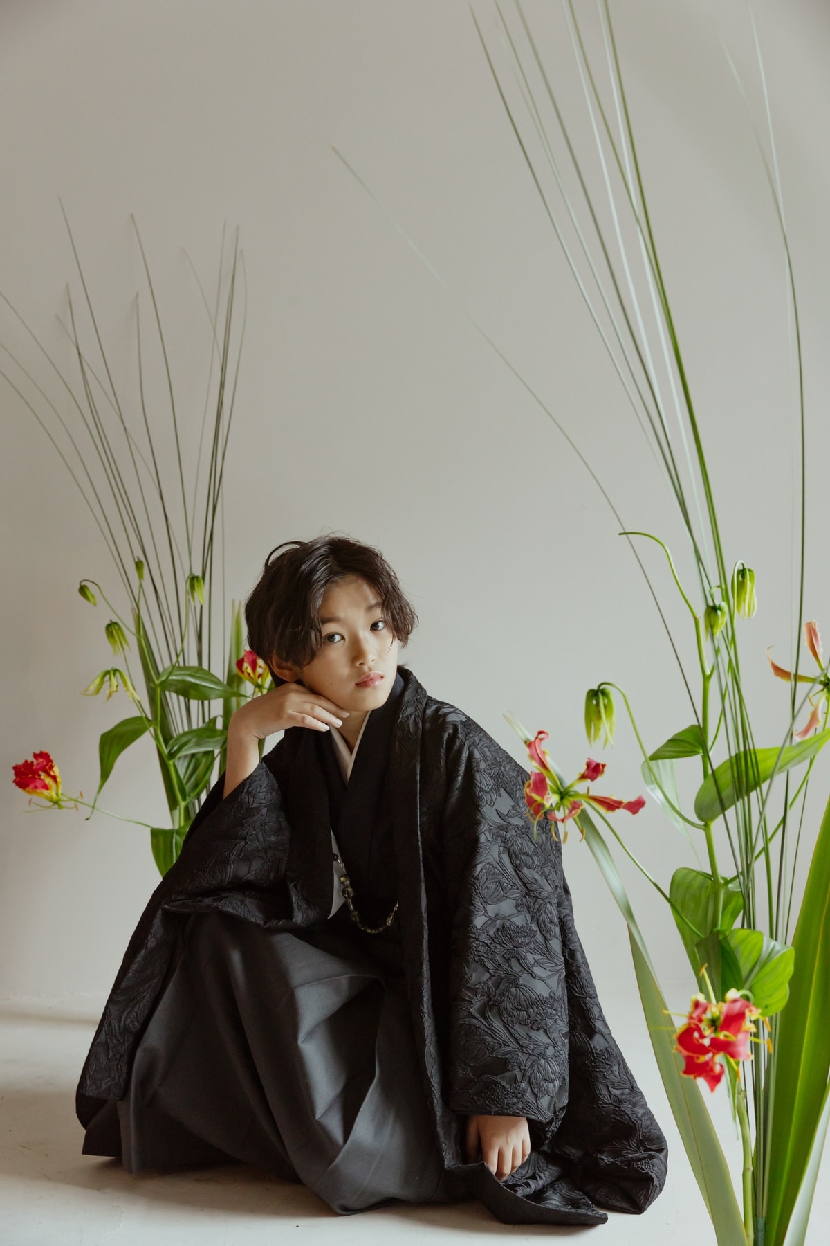 Seasonal Styling Plan プランの撮影風景 — 着物姿の代表ショット